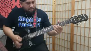 Startin&#39; Up A Posse - Anthrax (Guitar Cover)
