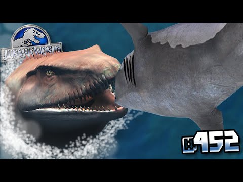 MOSASAURUS IS HUNGRY !!! || Jurassic World - The Game - Ep 452 HD