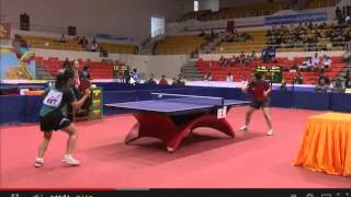 Video Tenis Meja SEA Games 2013 - Beregu Putri Indonesia vs Singapura di Group X