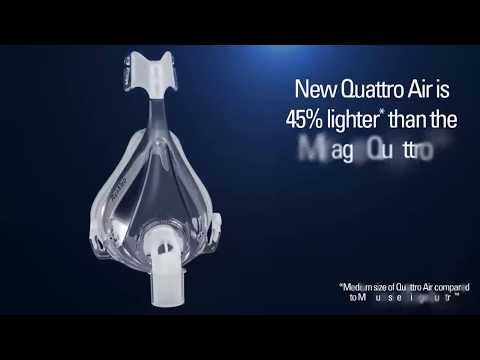 ResMed Quattro Air Full Face Mask Product Tour