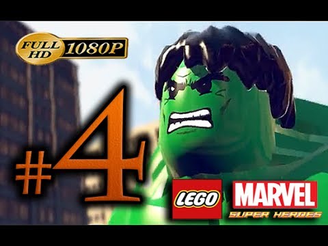LEGO Marvel SuperHeroes Walkthrough Part 4 [1080p HD] - No Commentary - LEGO Marvel SuperHeroes