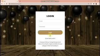 Validasi Form Login Menggunakan RegEx dalam PHP