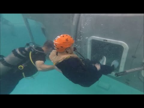 24th MEU Underwater Egress Trainer