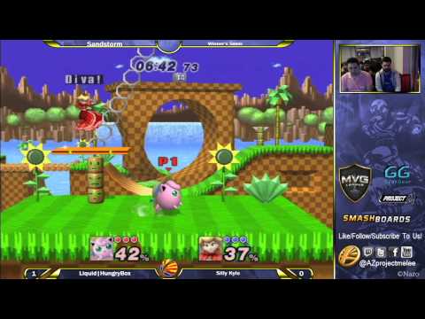 Sandstorm Winners Semis Liquid HungryBox Puff vs Silly Kyle Peach