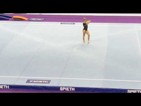 Elisabeth Seitz beim Deutschen Turnfest 2017 in Berlin