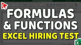 Download the video "✅ How to Pass EXCEL TEST – FORMULAS & FUNCTIONS You MUST Know to Get Hired!"
