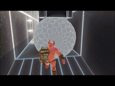 Run Away From The Giant Sphere - Animal Revolt Battle Simulator