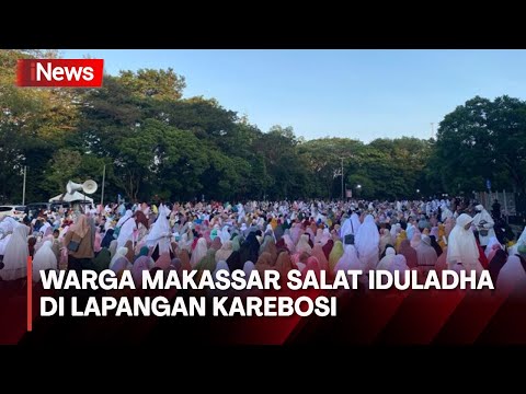 40 Ribu Jemaah di Solo Salat Iduladha di Stadion Manahan