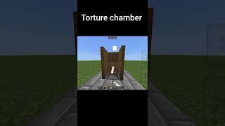 Minecraft viral crazy hack I build torture chamber