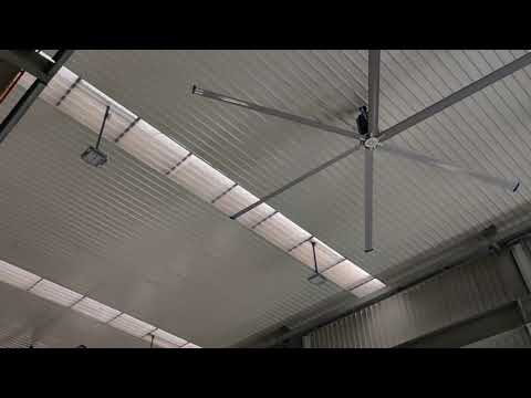 HVLS Fans For Trussless Roof
