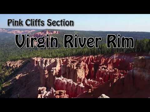 Virgin River Rim Trail - Pink Cliffs section loop ride