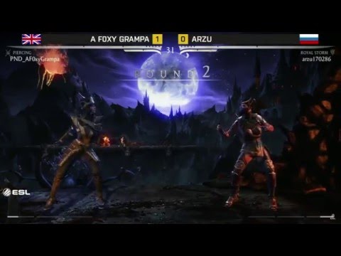 A F0xy Grampa vs Arzu - ESL MKX Pro League Week #4 Europe - S3 - Quarterfinal