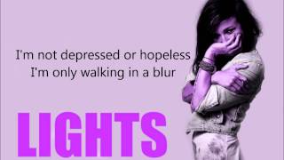 lights//frame and focus lyrics