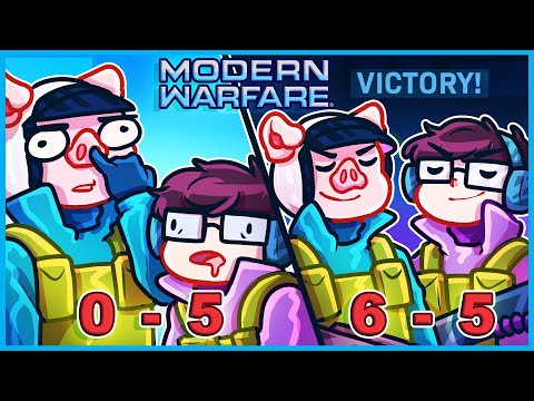 Modern Warfare losing the first 5 rounds on purpose…