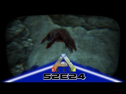 ARK: Survival Evolved (Gameplay) E24 - Taming a MOSASAURUS (Mosasaur) SOLO!!!!