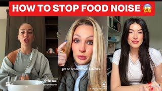 HOW TO STOP FOOD NOISE AND FINALLY LOSE WEIGHT 😱