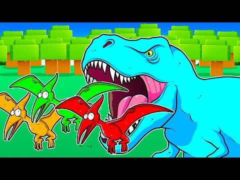 LIFE as a Dinosaur in Minecraft!