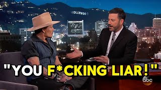 Johnny Depp Kicked Off Jimmy Kimmel's Show After Viral Clash
