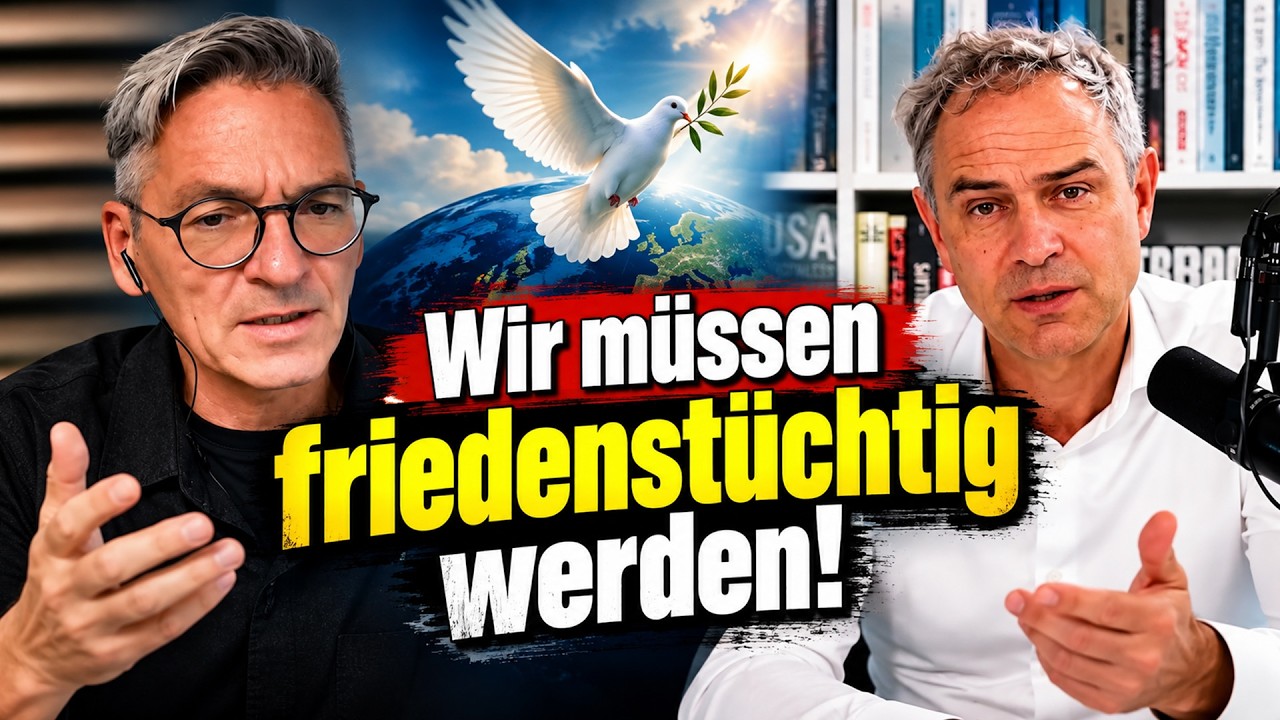 Wir müssen friedenstüchtig werden! | Dr. Daniele Ganser
