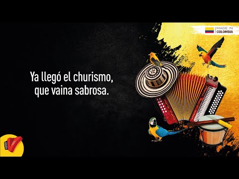 Llegó El Churismo, Churo Díaz & Elías Mendoza, Video Letra - Sentir Vallenato