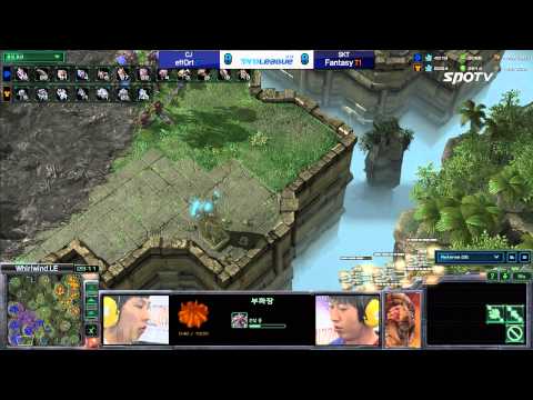 [0429] effOrt(CJ) vs Fantasy(SKT) ZvT 1SET Whirlwind  Stracraft 2,esportstv,SPL