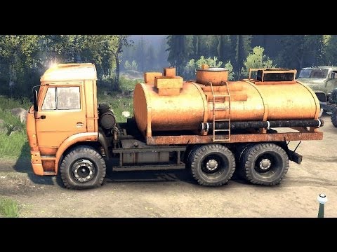 SPINTIRES 2014 Full Version Preview - Fuel Cistern Truck