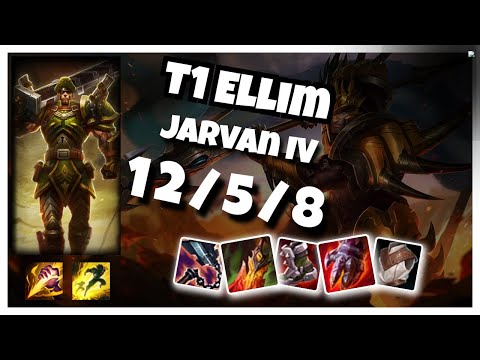 Ellim Jarvan IV Jungle S11 10.24 Challenger Replay (12/5/8) - KOREAN