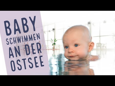 Babyschwimmen im Urlaub an der Ostsee | Babyschwimmkurse mit Hebamme Inken im Meerwasserhallenbad