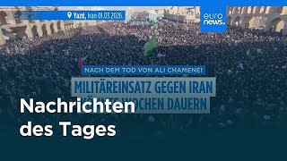 Nachrichten des Tages | 2. März 2026 - Morgenausgabe