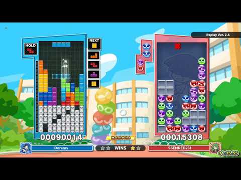 [Puyo Puyo Tetris 2] Puzzle League VS: Doremy vs. SSENRED231 (12-12-2020, Switch, EN voices)