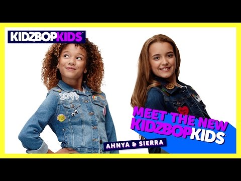 Meet The New KIDZ BOP Kids - Ahnya & Sierra