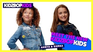 Meet The New KIDZ BOP Kids - Ahnya & Sierra