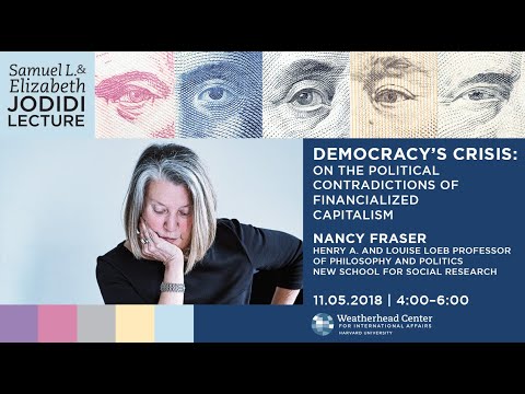 Nancy Fraser: Samuel L. and Elizabeth Jodidi Lecture