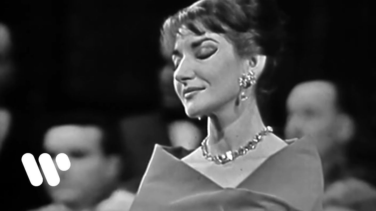 Maria Callas sings "Casta Diva" (Bellini: Norma, Act 1) thumnail