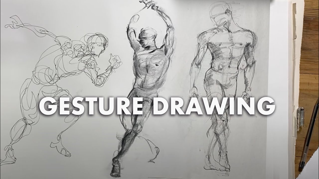 Use 3 Exercises for BETTER Gesture Drawing