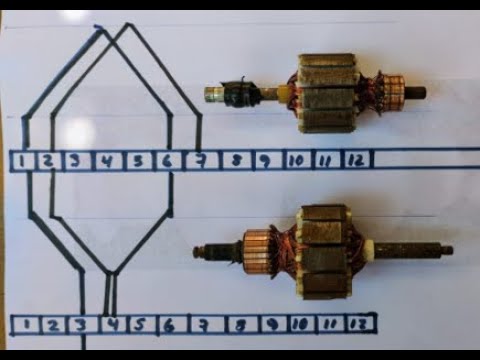 Armature Rewinding: Easy and simple.