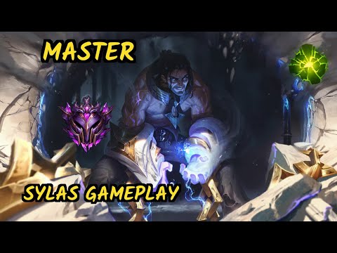 SKT T1 Faker (SYLAS) vs LEBLANC - MID GAMEPLAY - KR Ranked MASTER
