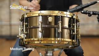 Video thumbnail for Ludwig 6.5x14 Black Beauty Snare Drum - Tube Lugs / Brass, Quick n' Dirty by soundpurestudios