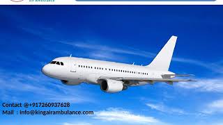 Get Best King Air Ambulance services from Gorakhpur and Bhopal
