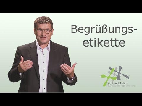 Die Kunst der Begrüßung: So hinterlassen Sie einen positiven Eindruck.
