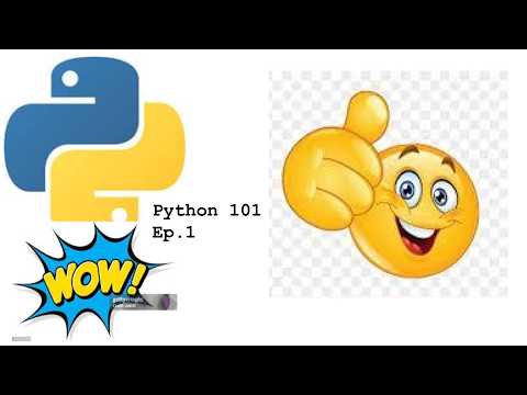 Python Coding Ep 1 Print Statements Variables