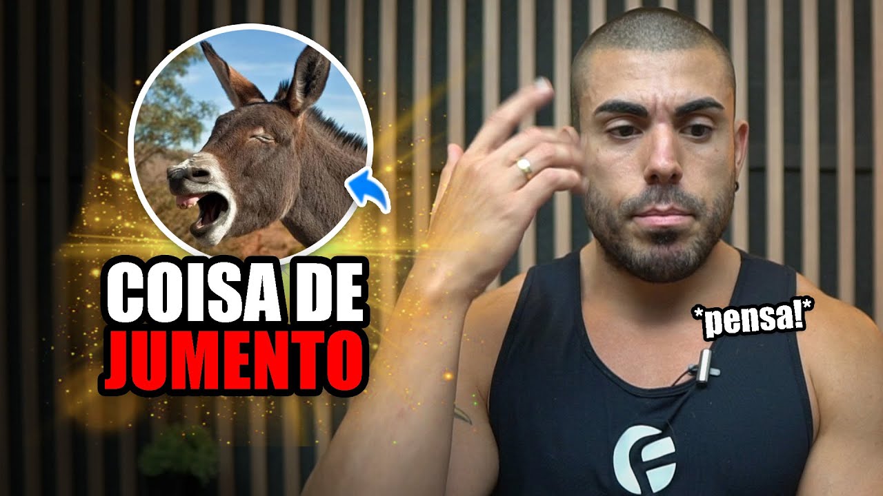 Batata doce com frango é coisa de jumento