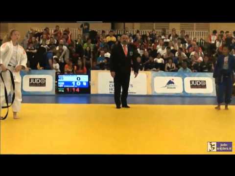 Judo 2013 Wold Championship Miami Cadets: Gersjes (NED) - Soriano (DOM) [-44kg]