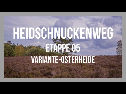 Heidschnuckenweg | Etappe 05 - Variante-Osterheide | Lüneburger Heide | GPS-Track