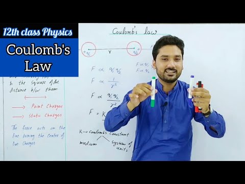 Coulomb's law | Class 12 physics | BSc | BS physics | ADS | physics ka safar