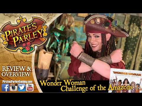 Wonder Woman: Challenge of the Amazons with Pirates!