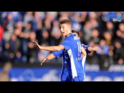 Gol Mateusza Bartolewskiego na 2-2 w meczu Ruch - Ruch Zdzieszowice (12.10.2019 r.)