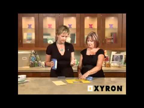 Using Xyron Adhesive Runners Demo - XSCS005, XSCS004