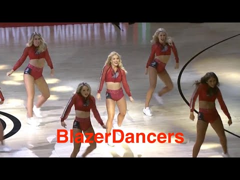 BlazerDancers (Portland Trail Blazers Dancers) - NBA Dancers - 3/7/2020 dance performance