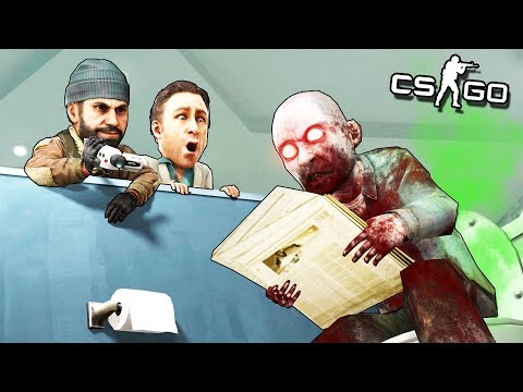 НЕ ДВИГАЙСЯ! ТИШЕ, А ТО ЗАМЕТИТ! ОСОБО ОПАСНЫЙ МАНЬЯК ЗАСТРЯЛ В ТУАЛЕТЕ - МАНЬЯК CS:GO
